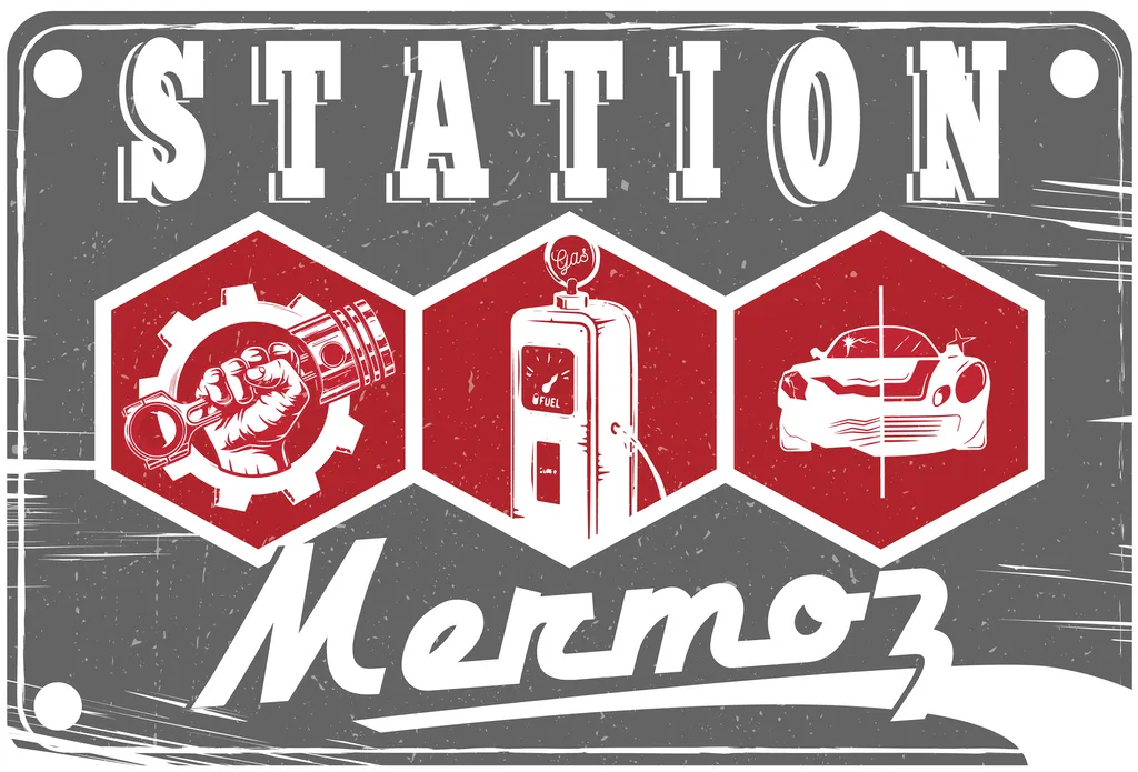 Graphiste pour création d'un logo pour la station service à Marseille Station Mermoz