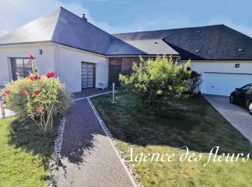 A saisir rapidement charmant pavillon de plain-pied de 165 m² habitable sur la commune de CRIQUEBEUF SUR SEINE 27340