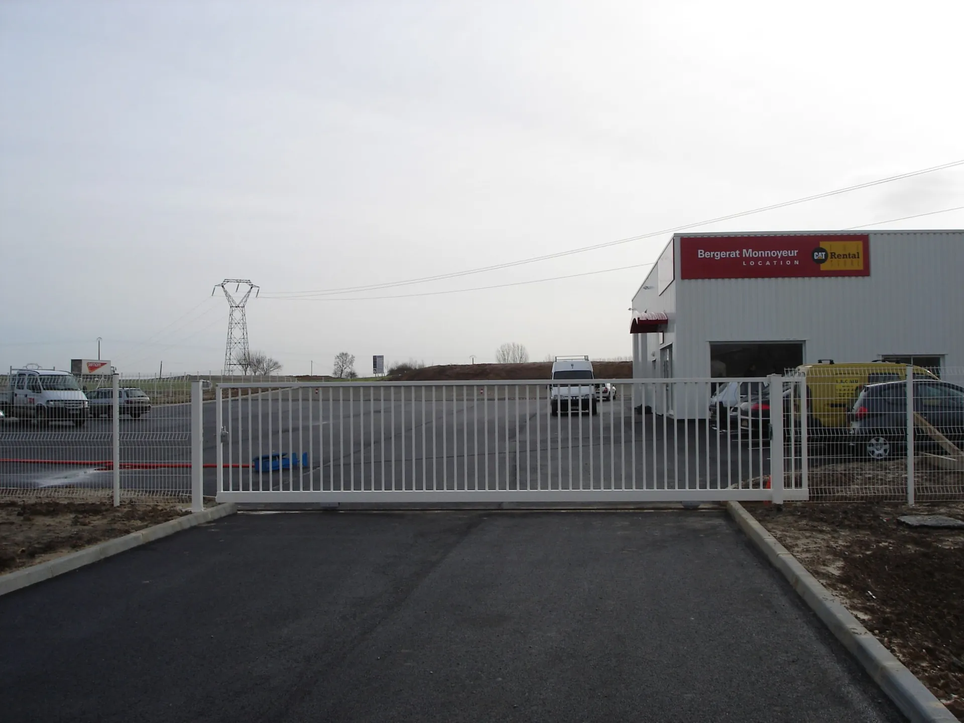 Création de portail pour site industriel en Seine maritime