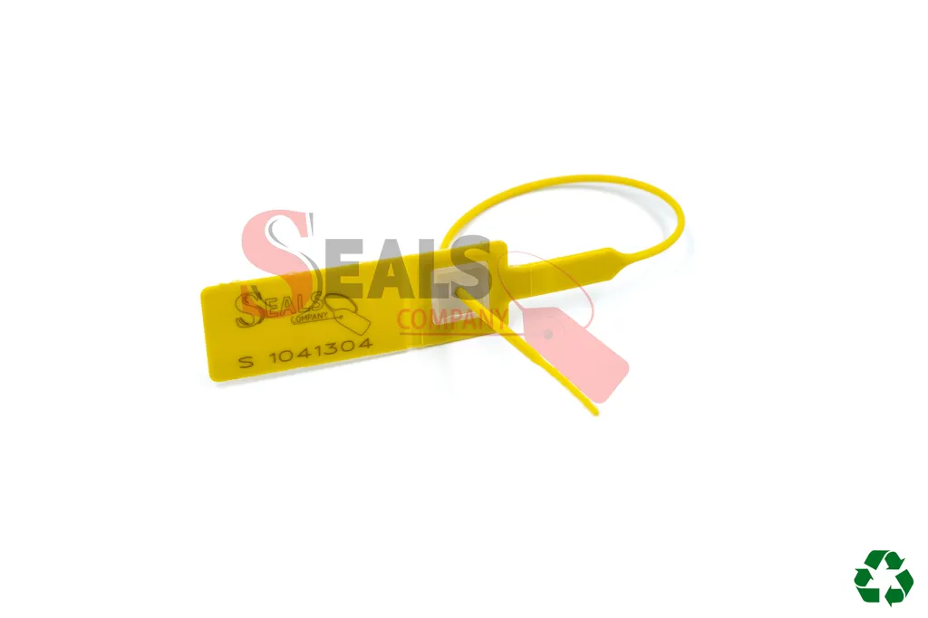 Scellé de sécurité réglable SAFETYSEALS 420 en polypropylène avec insert métallique