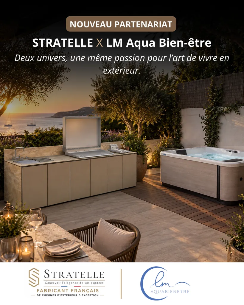 Cuisine extérieure Stratelle avec LM Aqua Bien-Être à Saint-Victoret