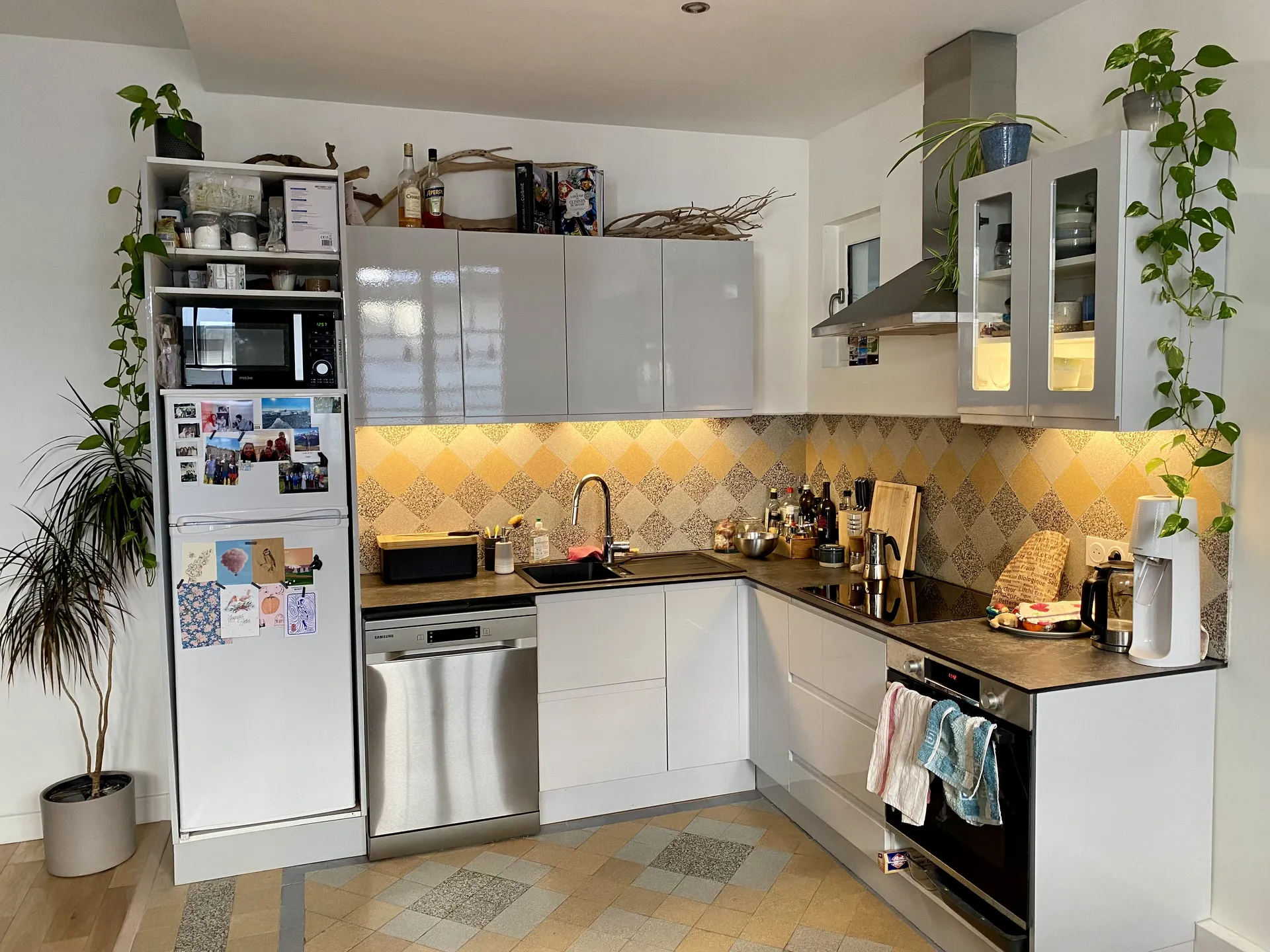 Zoom cuisine ouverte