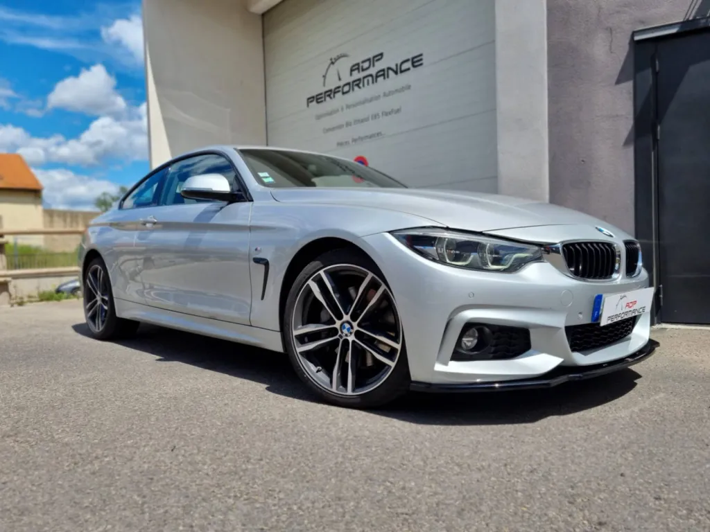 Installation et Fourniture Silencieux REMUS et Éléments Maxton Design BMW 440i Drive F32 - ADP-Performance Marguerittes