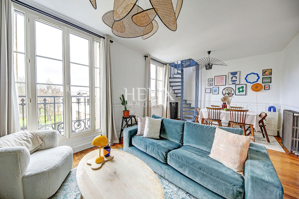 Duplex de 4 pièces de 73m2 avec beaucoup de charme 