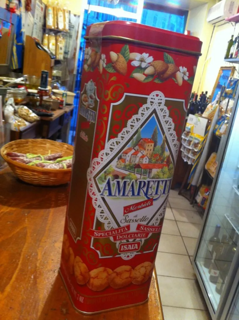 Boite Amaretti Morbidi, tendre et délicat