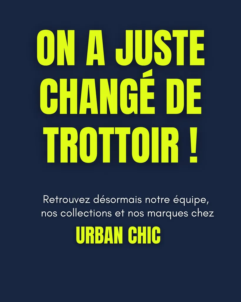 La Suite déménage chez Urban Chic Dieppe 