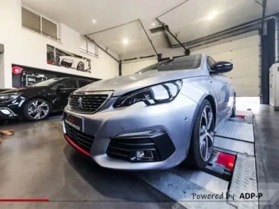Reprogrammation moteur stage 1 Peugeot 308 GT 2.0 Bluehdi 180cv | ADP Performance Bouches-du-Rhône