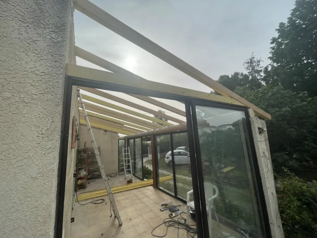 Changement d’une toiture de maison sur Gignac la Nerthe près de Martigues