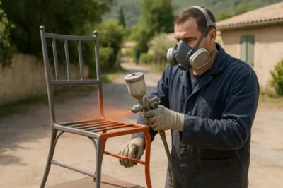 Préparation et peinture décorative sur meubles en métal intérieur et extérieur Pertuis