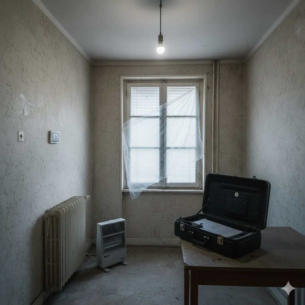 Constat logement appartement loué non conforme à Lyon, Villeurbanne, Meyzieu, Décines, Ecully : votre huissier constate l'insalubrité, l'absence de chauffage etc