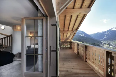 Résidence le Grand Ermitage à Châtel intégrée au domaine international des Portes du Soleil