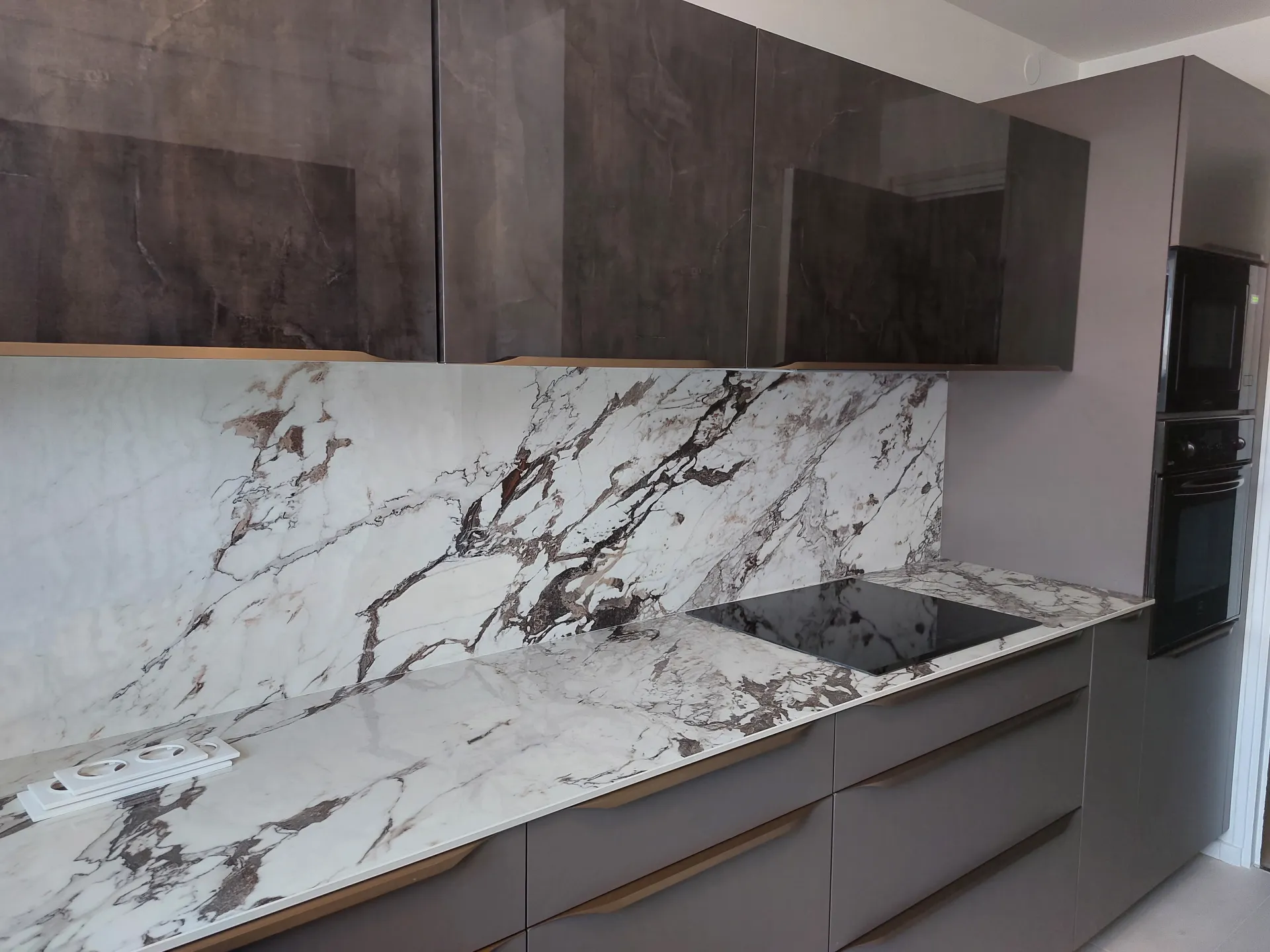 Intérieur d'une cuisine rénovée