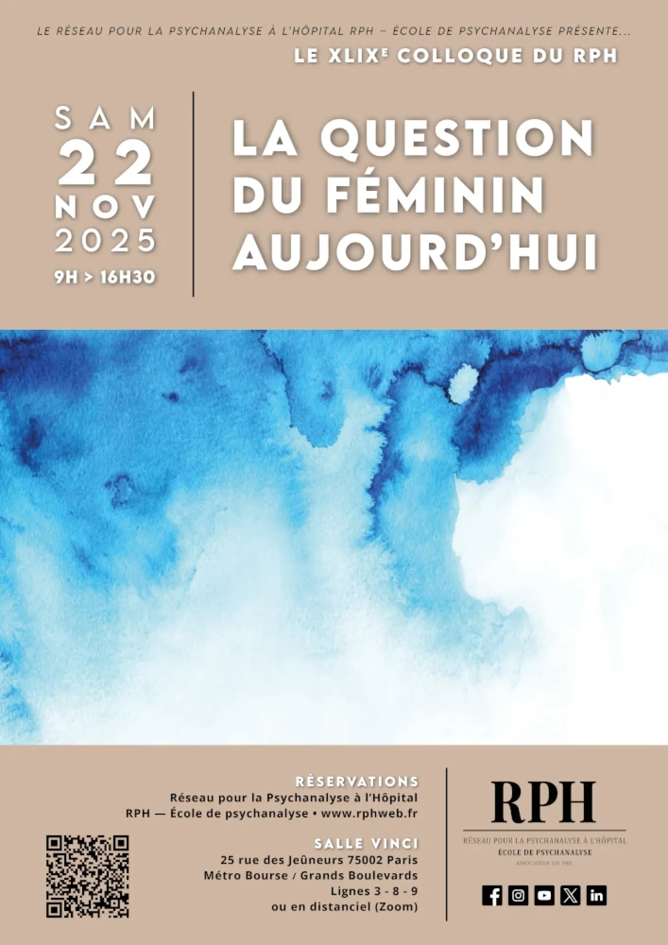 colloque de psychanalyse paris 2025 