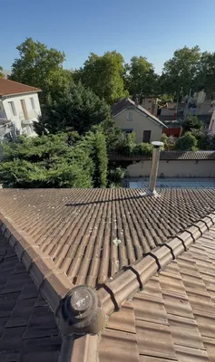 Réparation d'abergement de pied de cheminée à Versailles et dans les Yvelines 78