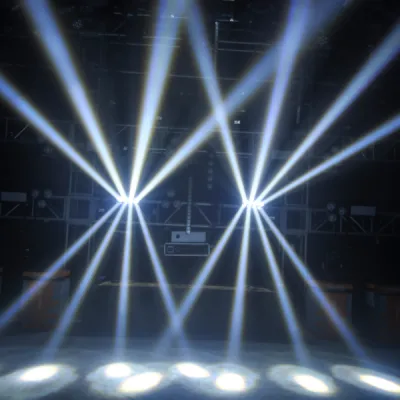Location d'une Lyre à effet American DJ Crazy 8 à LED
