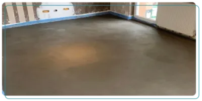 Faites réaliser une chape traditionnelle solide et durable à la machine pour vos sols à Strasbourg et Bas-Rhin