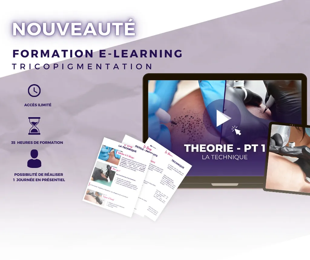formation e-learning tricopigmentation