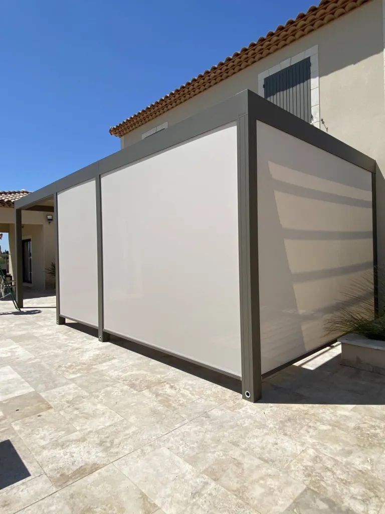 pergola bioclimatique sur mesure salon de provence
