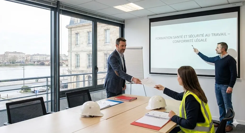 Comment se mettre en conformité avec la loi en désignant et en formant un salarié compétent en santé et sécurité au travail dans une entreprise à Bordeaux ?