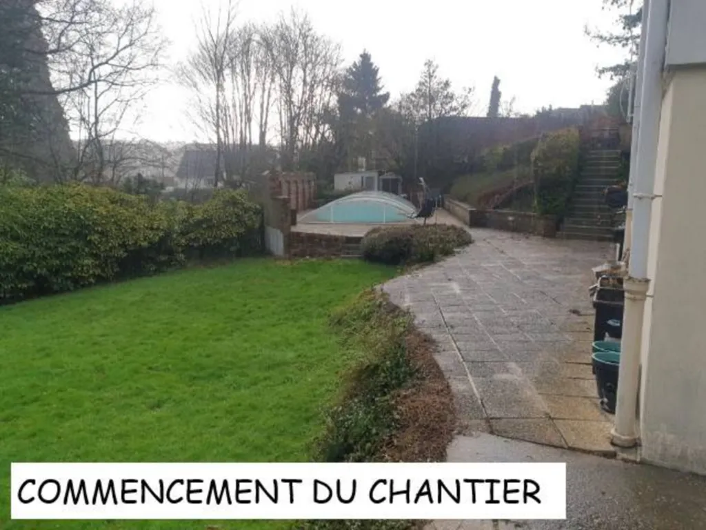 Commencement du chantier 