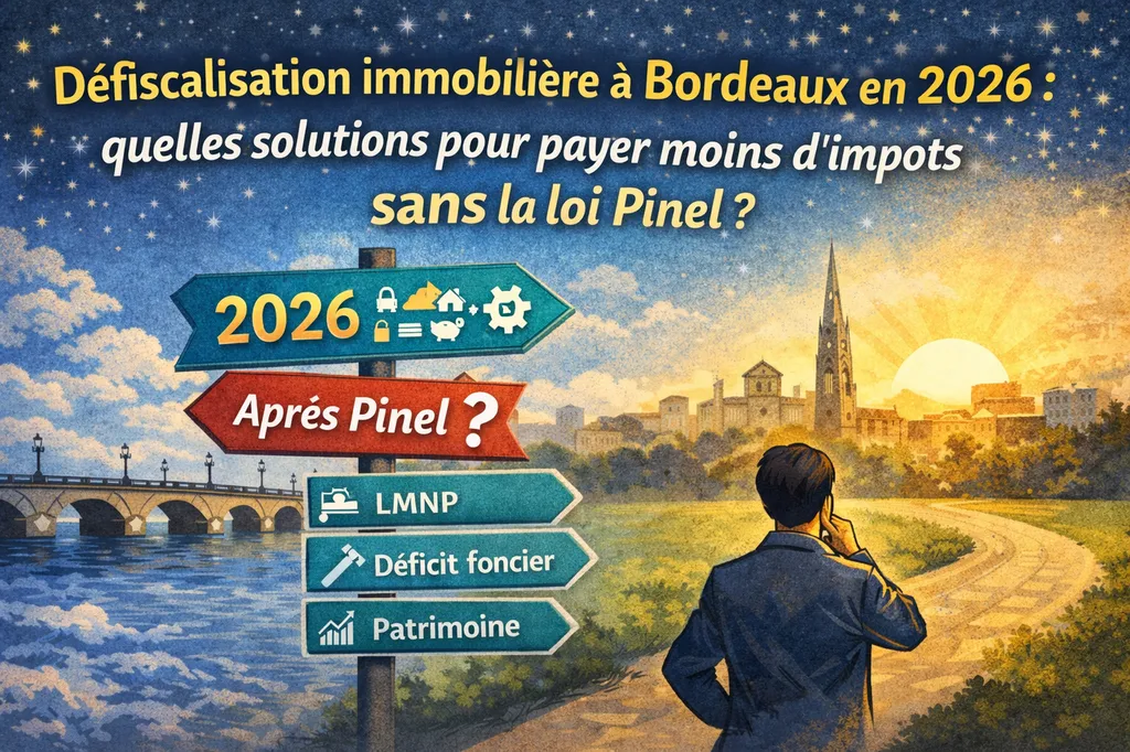 Défiscalisation immobilière à Bordeaux en 2026 : quelles solutions pour payer moins d’impôts sans la loi Pinel ?