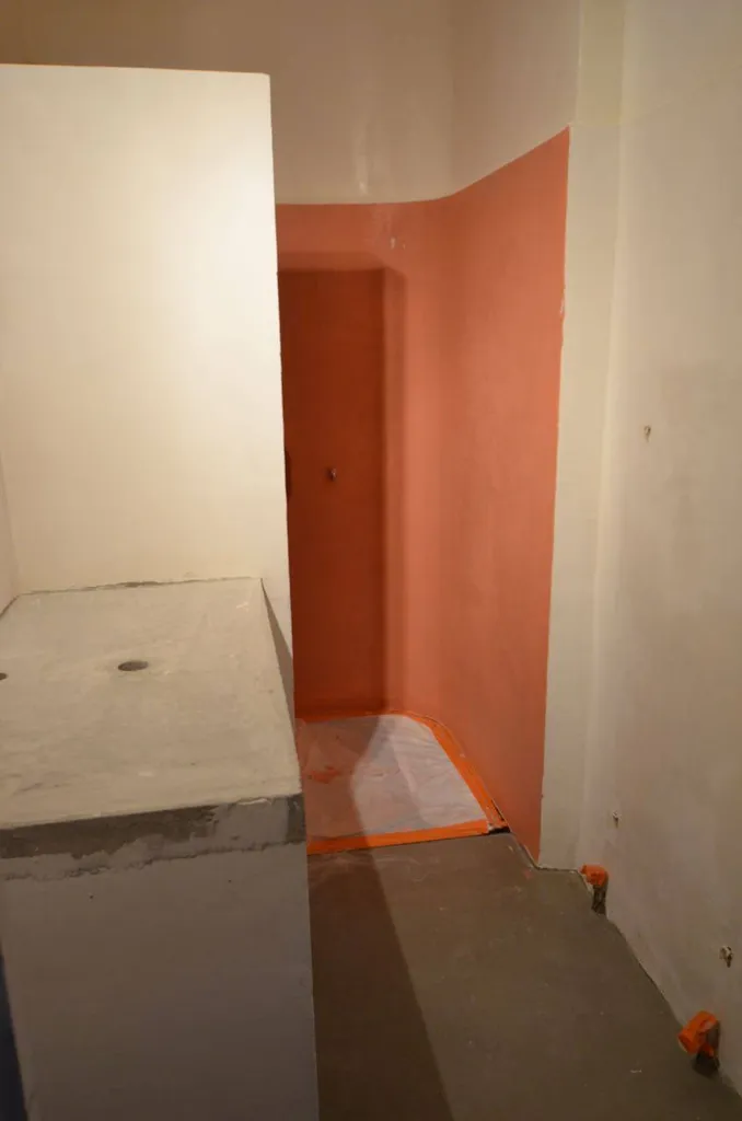 Sol d'une salle d'eau en béton ciré 13 AIX EN PROVENCE