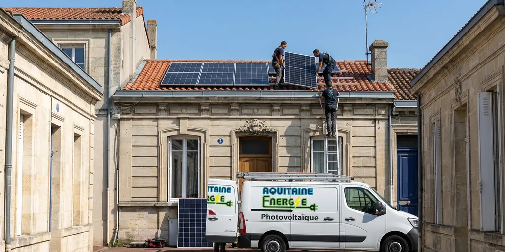 installation Panneaux photovoltaiques