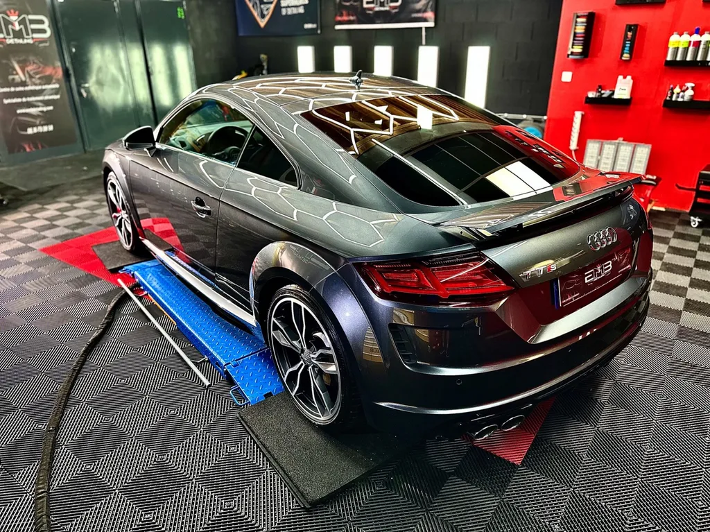 DETAILING protection voiture PPF traitement céramique Audi TTS
