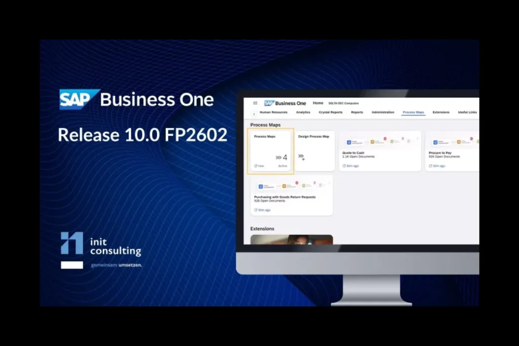 SAP Business One FP 2602 : activez le module IAM