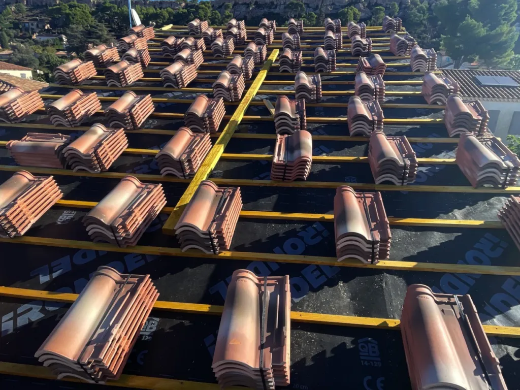 Changement d’une toiture de maison sur Martigues