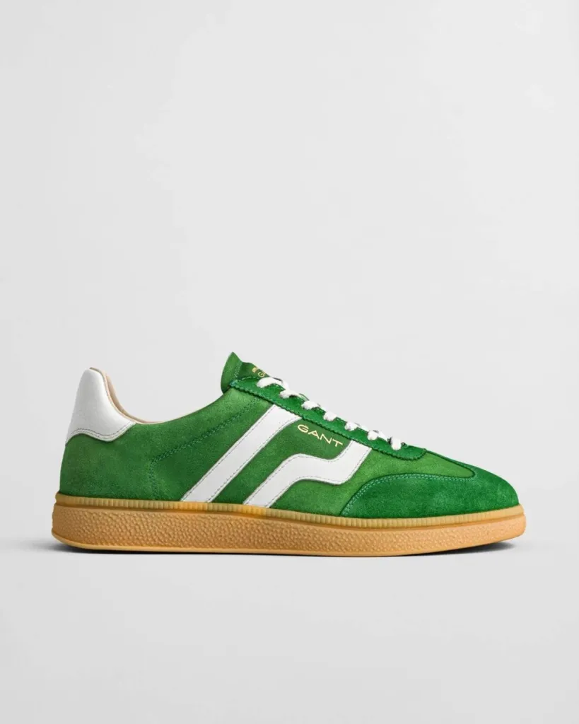 Baskets Gant Cuzmo en Daim Lavish Green disponible chez La Suite Urban Chic à Dieppe 