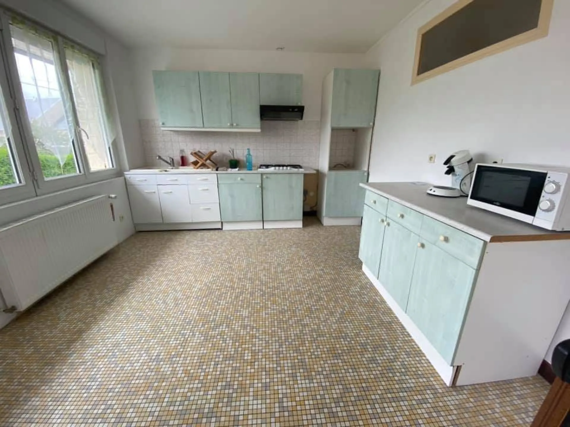 A acheter, beau pavillon plain pied sur sous-sol complet, 3 chambres, sur terrain clos de 550 m² TOURVILLE LA RIVERE 76410