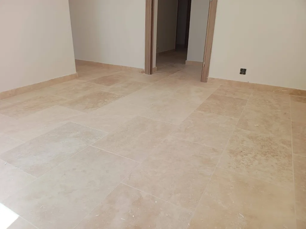 DALLAGES INTERIEURS TRAVERTIN BEIGE 1ER CHOIX CLASSIC FORMAT 61X40.6X1.2CM