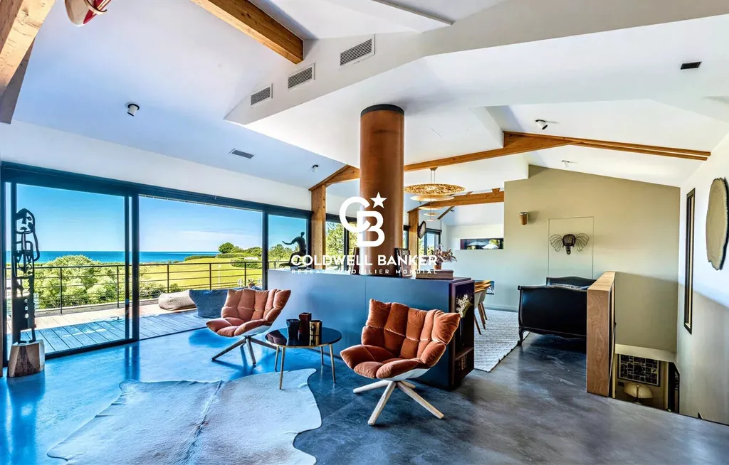 Chiberta, l'océan pour horizon - Villa d'architecte d'exception entre pinède et panorama spectaculaire