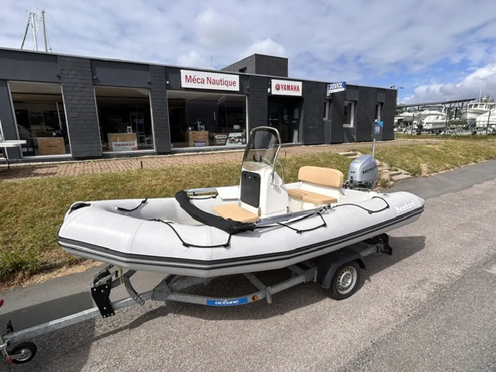 A vendre Bombard Sunrider 500, Suzuki 50 CV et remorque en Bretagne à Arzal