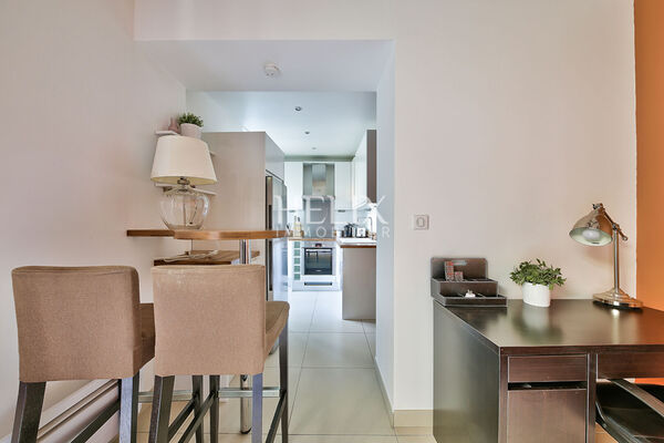 Appartement avec jardin dans le centre ville de Saint Germain en Laye