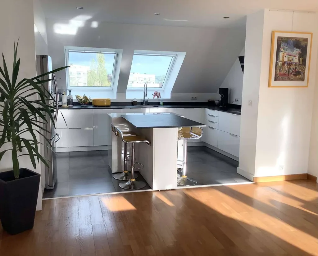 A acheter, Magnifique appartement avec balcon de 3 chambres, garage et parking privé sur ROUEN 76000