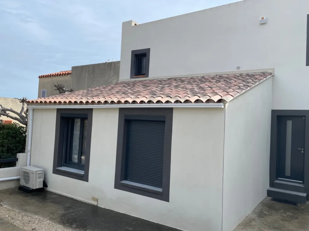 Changement d’une toiture de maison avec isolation sur Sausset les Pins près de Martigues.
