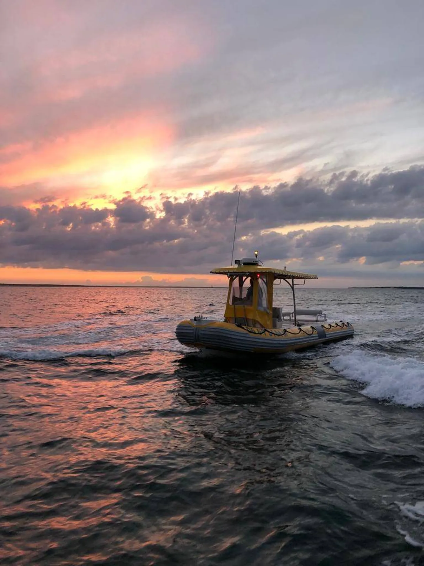 Croisière au coucher  en bateau privatisé sur le bassin d'Arcachon