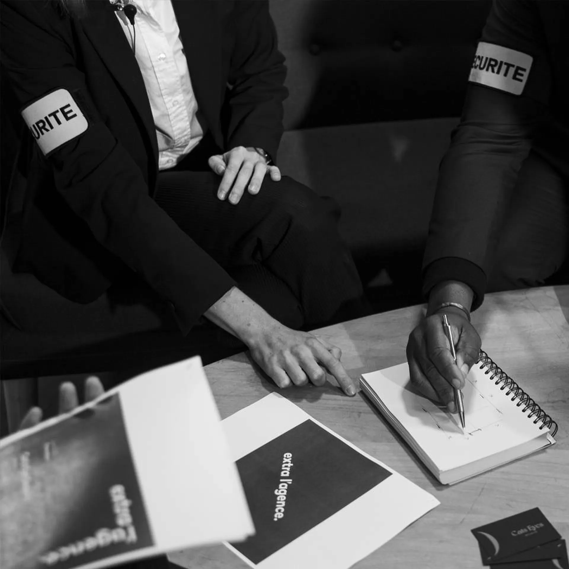 Nos agents préparent leurs interventions en amont de l'événement