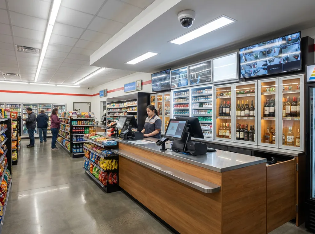 Système de vidéosurveillance pour station-service à Marseille 13