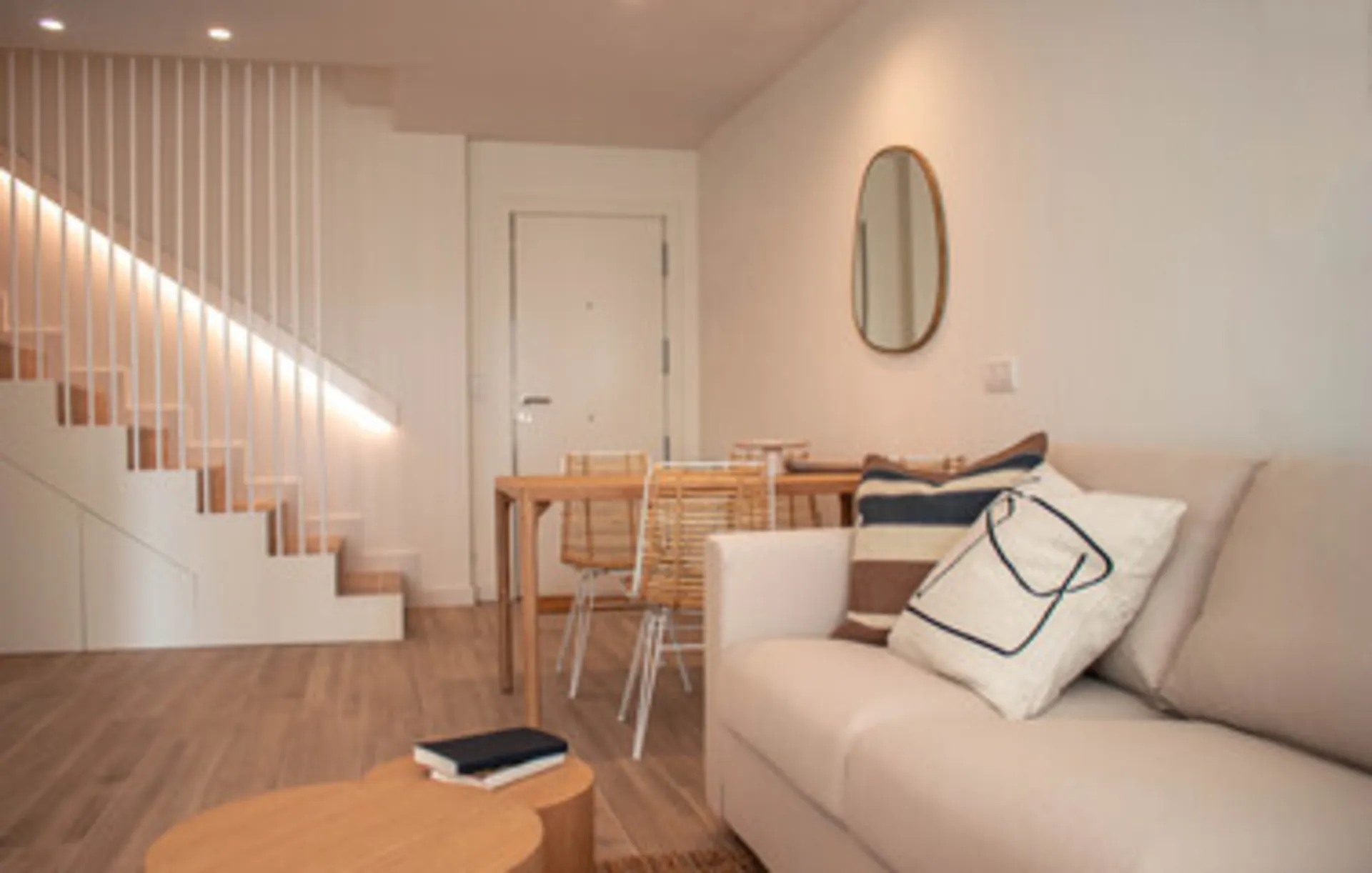 réaménagement d'un appartement contemporain à Libourne