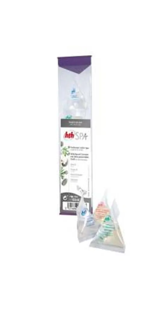 HTH Parfum Spa 10 berlingots 4 parfums, profitez d'un spa parfumé pour une relaxation optimale. - MCR Piscines et Spas - Caissargues