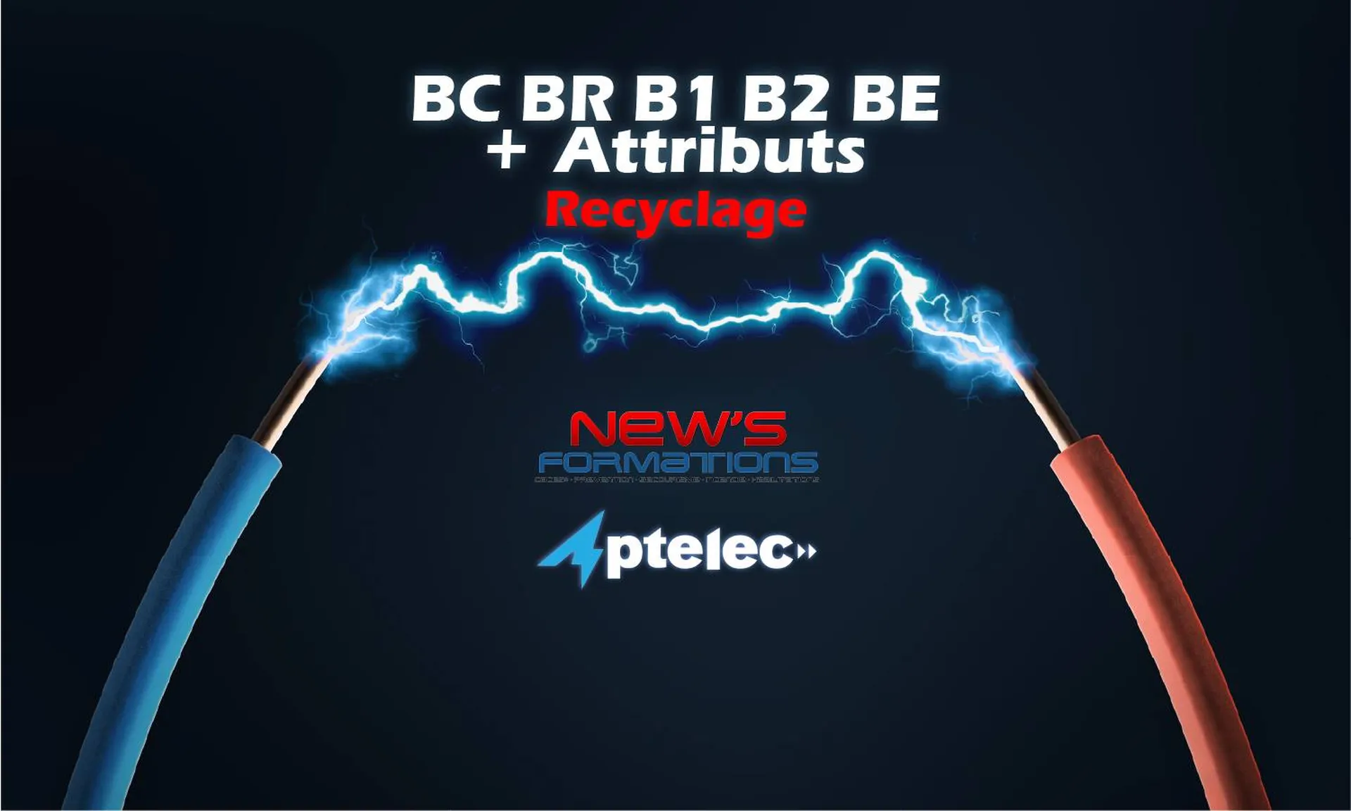 Habilitation Electrique Basse Tension - B1 B2 BR BC BE + Attributs / Niveau Recyclage - Blended Learning