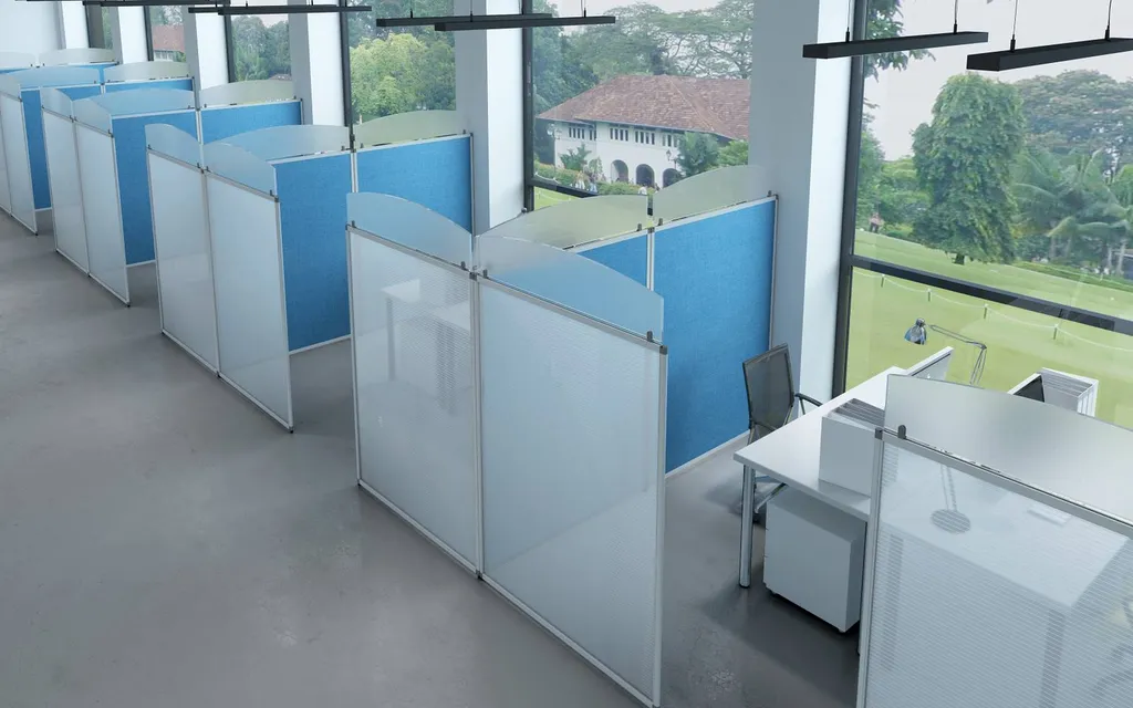 Cloison acoustique moderne pour open-spaces à Marseille