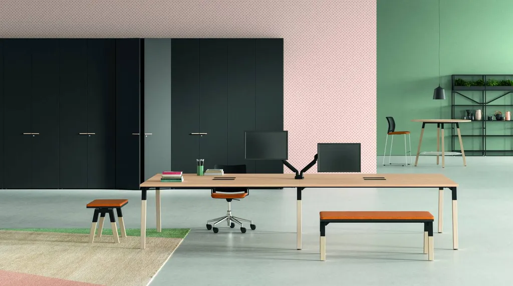 Mobilier de bureau opérationnel de la gamme POLARE à Marseille