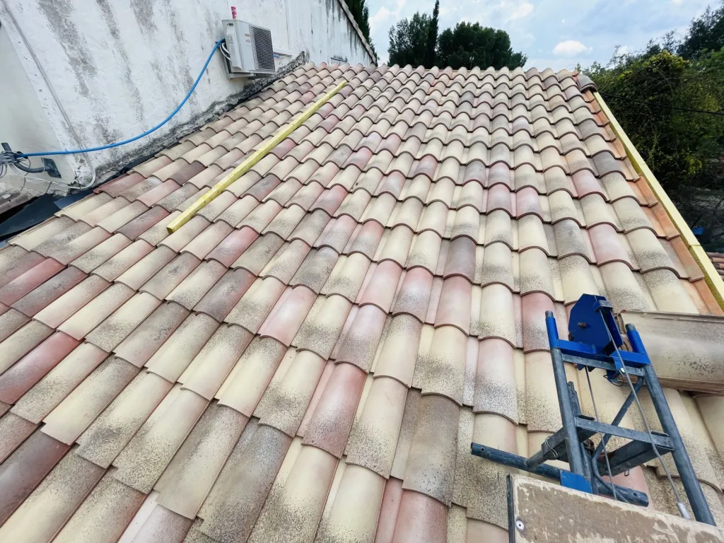 Remplacement d’une toiture de maison sur Aix en Provence