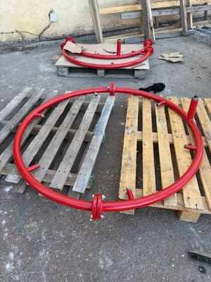 FABRICATION COURONNE INCENDIE SUIVANT PLAN A MARTIGUES