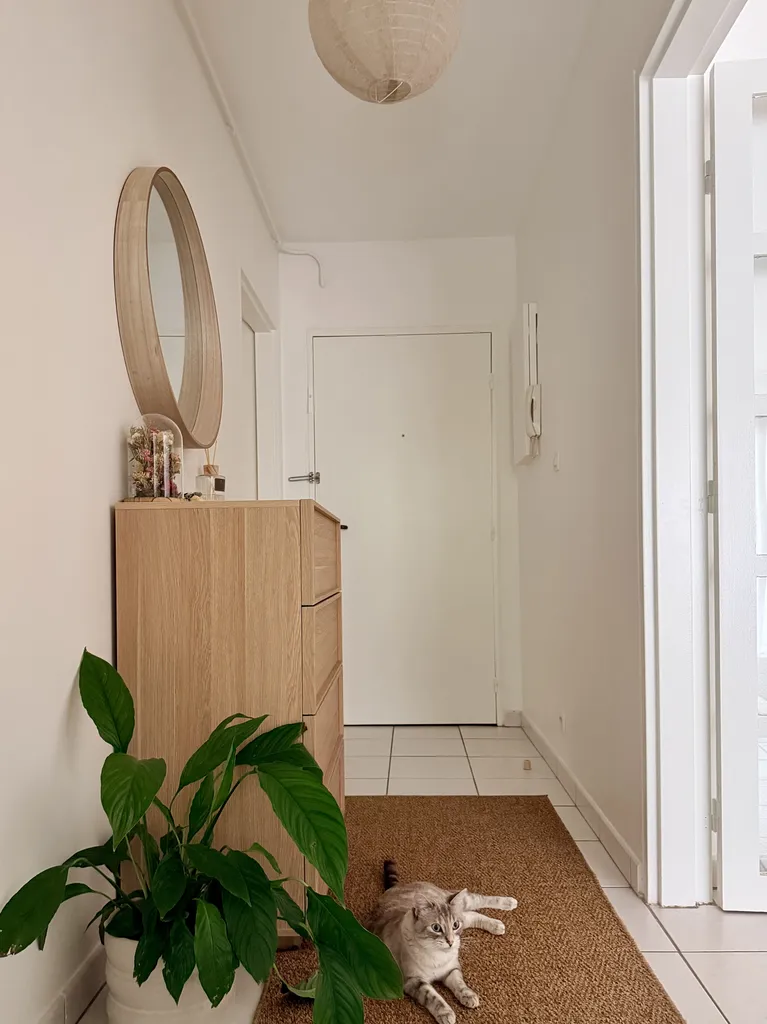 Acheter un bel appartement T2 de 54m2 à Bordeaux Caudéran au rez de chaussée avec jardin privatif, 1 chambre dans une résidence sécurisée 