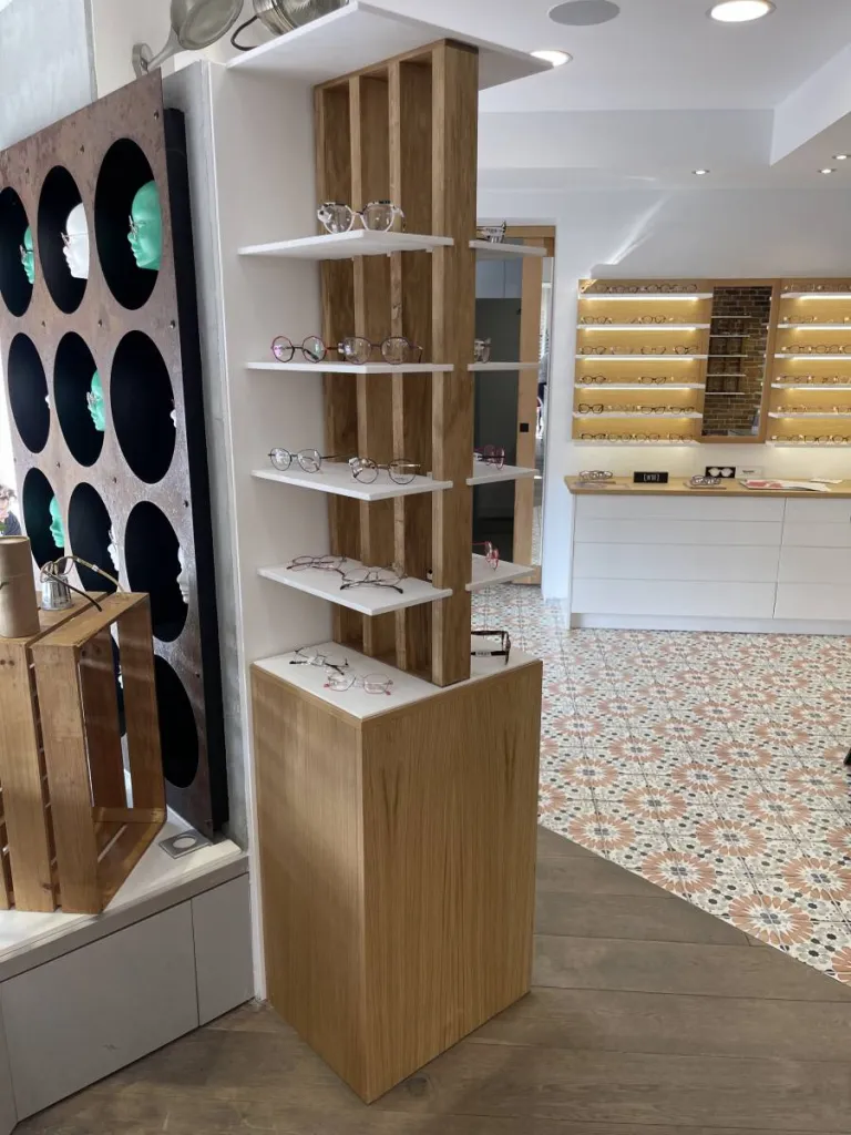 Agencement d'un magasin d'optique à CESTAS (33)
